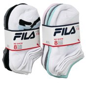Wholesale - 8pk GIRLS FILA ASST NS SOCKS, UPC: 193159207755